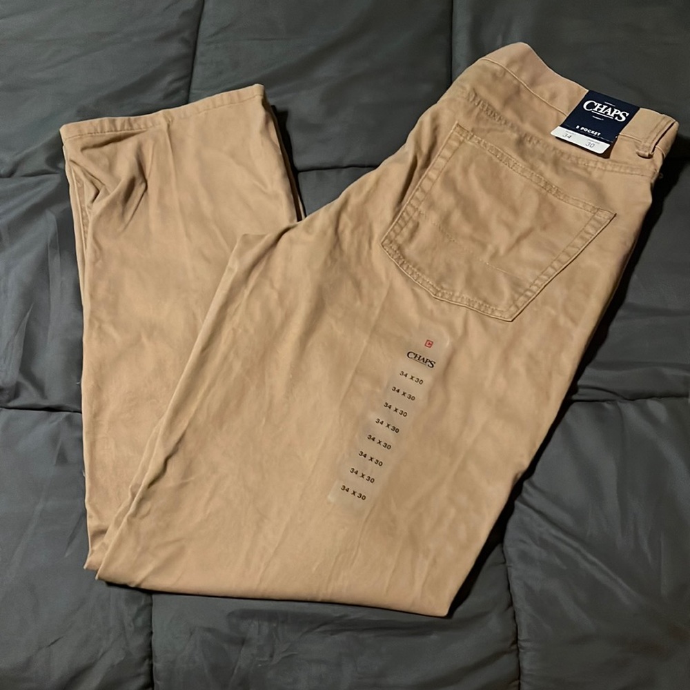 BNWT Chaps khaki’s 34x30